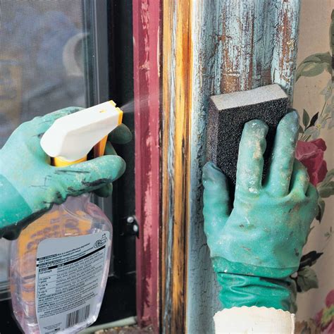 removing house paint from a metal tray|remove lead paint from metal.